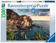 Puzzle 1500 osaa Näkymä Cinque Terre hinta ja tiedot | Palapelit | hobbyhall.fi