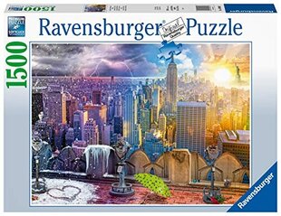 Puzzle 1500 New Yorkista kesällä ja talvella hinta ja tiedot | Palapelit | hobbyhall.fi