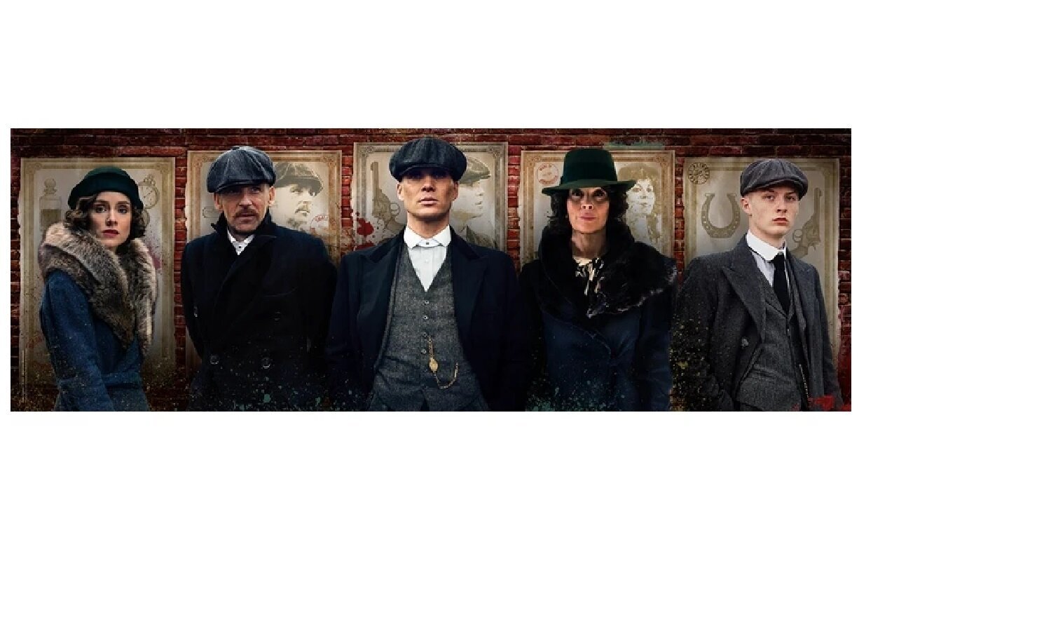 Palapeli 1000 kpl Panoraama Netflix Peaky Blinders hinta ja tiedot | Palapelit | hobbyhall.fi