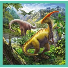 Puzzle 3in1 - Dinosaurusten epätavallinen maailma hinta ja tiedot | Palapelit | hobbyhall.fi