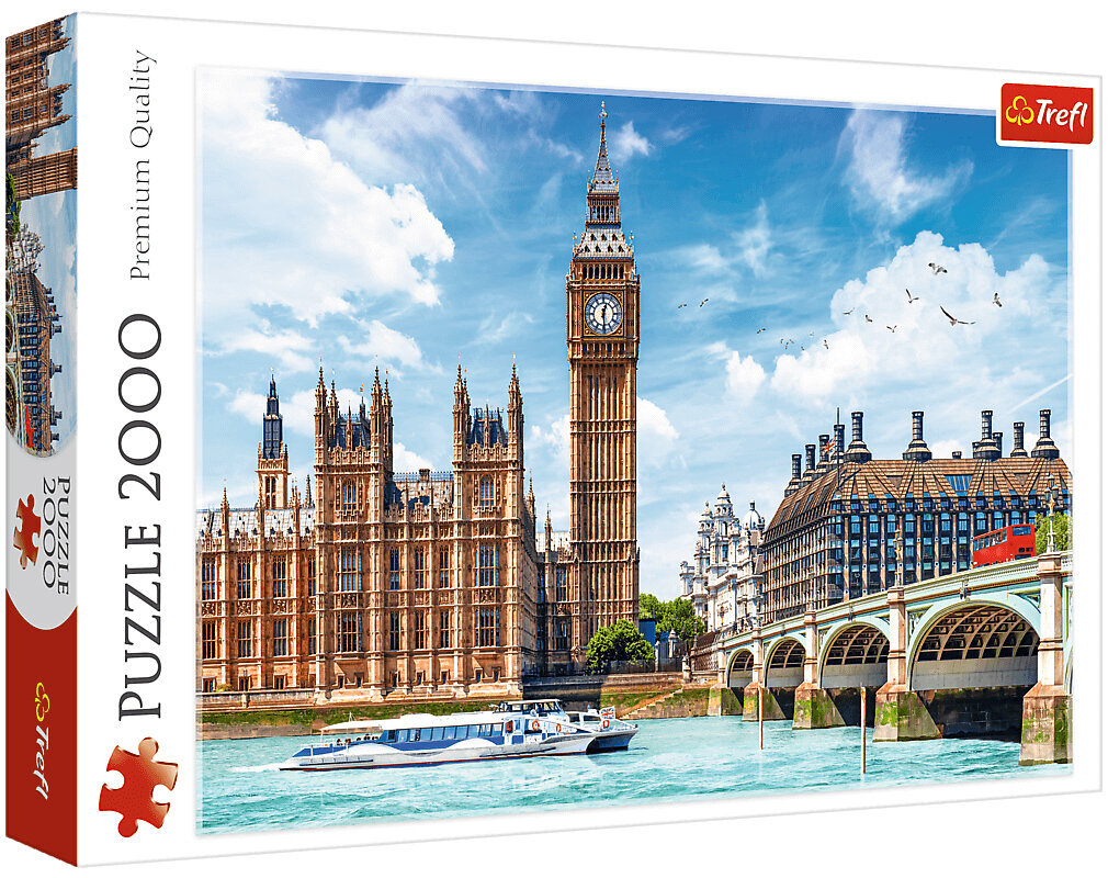 Puzzle 2000 kpl - Big Ben Lontoo Englanti hinta ja tiedot | Palapelit | hobbyhall.fi