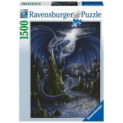 Ravensburger - tummansininen lohikäärme 1500p hinta ja tiedot | Ravensburger Lapset | hobbyhall.fi