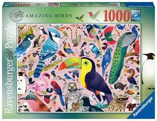 2D Puzzle 1000 Pieces Matt Sewells Ihana Linnut hinta ja tiedot | Palapelit | hobbyhall.fi