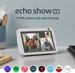 Amazon Echo show 8 2nd White hinta ja tiedot | Älylaitteiden lisätarvikkeet | hobbyhall.fi