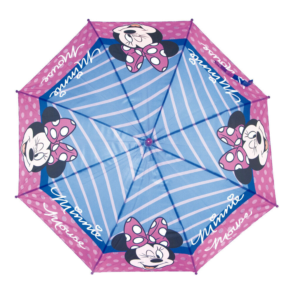Minnie Mouse lucky (Ø 84 cm) automaattinen sateenvarjo hinta ja tiedot | Lasten asusteet | hobbyhall.fi