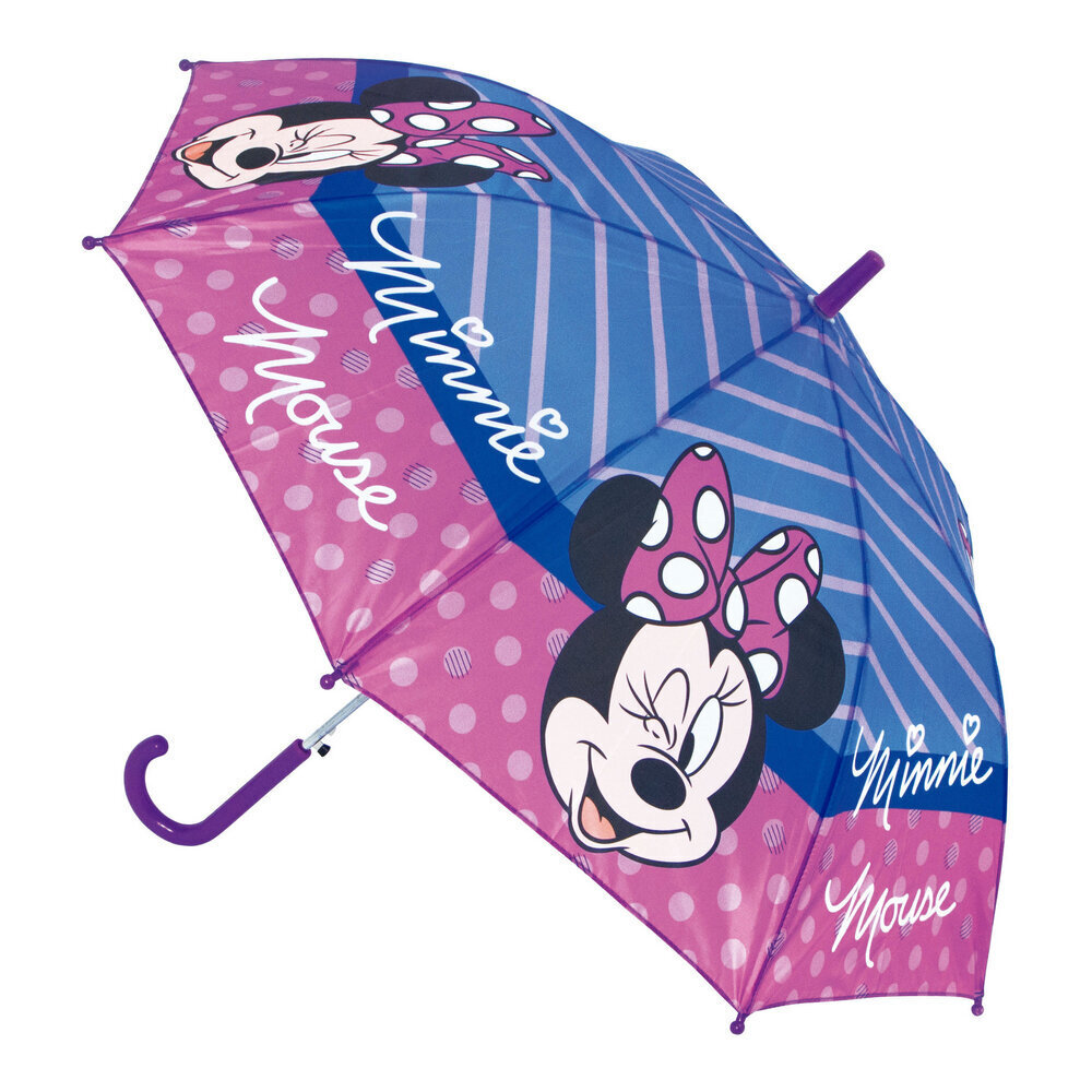 Minnie Mouse lucky (Ø 84 cm) automaattinen sateenvarjo hinta ja tiedot | Lasten asusteet | hobbyhall.fi