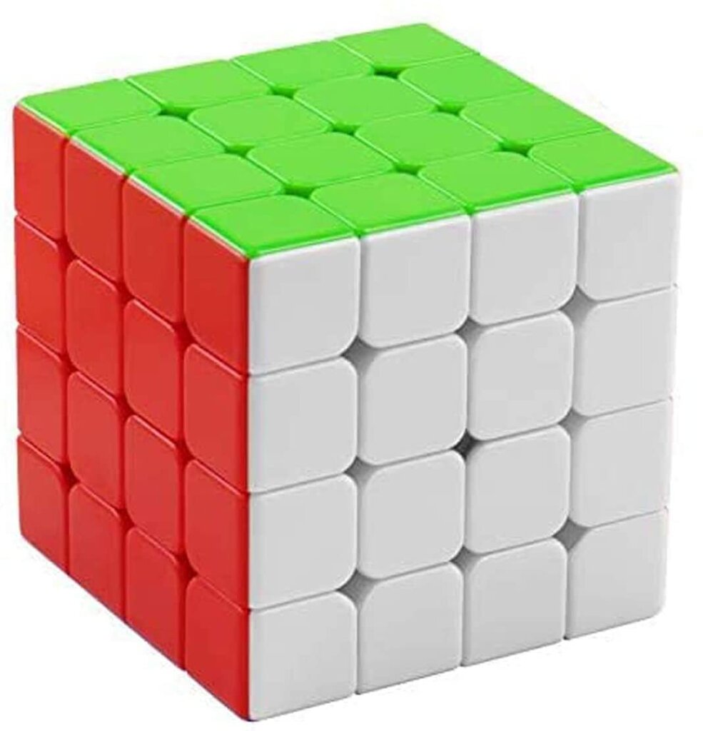Älypeli Rubikin kuutio 4x4, ei tarroja hinta ja tiedot | Lautapelit ja älypelit | hobbyhall.fi