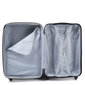 Pieni matkalaukku Wings 2011, 55 cm, musta hinta ja tiedot | Matkalaukut ja -kassit | hobbyhall.fi