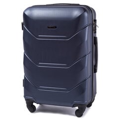 Keskikokoinen matkalaukku Wings Peacock M, tummansininen, 4 pyörää hinta ja tiedot | Matkalaukut ja matkakassit | hobbyhall.fi
