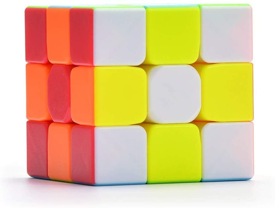 Älypeli Rubikin kuutio 3x3, ei tarroja hinta ja tiedot | Lautapelit ja älypelit | hobbyhall.fi