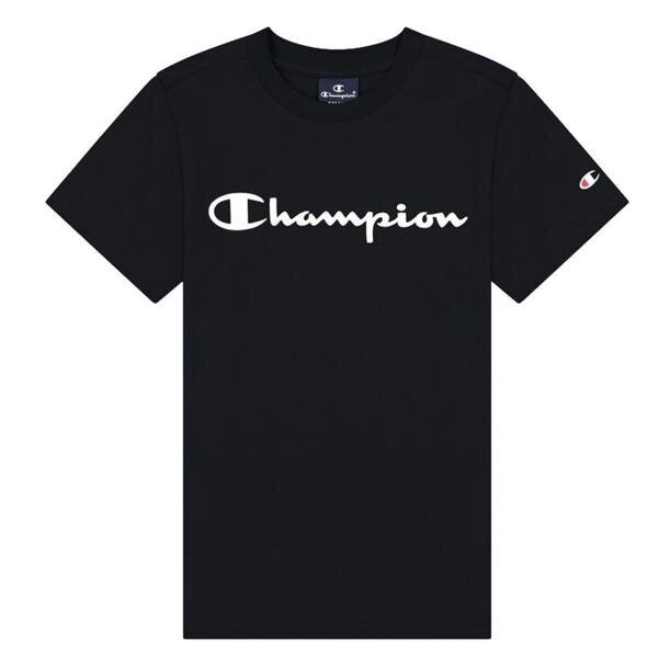 Crewneck t-paita champion legacy poika black 305908kk001 hinta ja tiedot | Poikien paidat | hobbyhall.fi