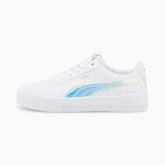 Carina holo jr puma tyttö white 38374101 hinta ja tiedot | Lasten urheilukengät | hobbyhall.fi