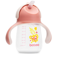 Baboo muki silikonipillillä, 260 ml, safari, vihreä, 9 kk+ hinta ja tiedot | Baboo Lapset | hobbyhall.fi