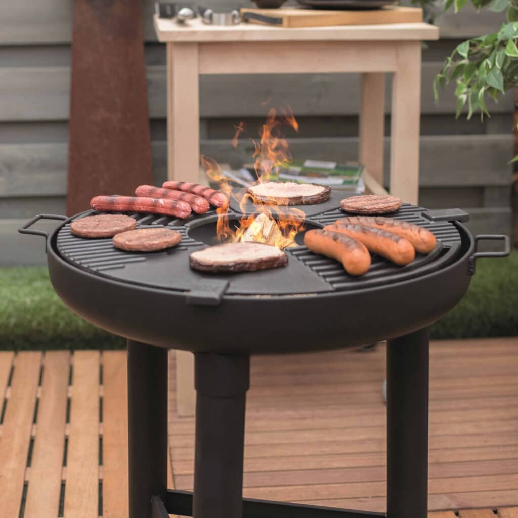 RedFire BBQ Plancha grilli musta teräs hinta ja tiedot | Grillit | hobbyhall.fi