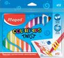 Maped Color Peps värikynät, 12 väriä hinta ja tiedot | Taide- ja askartelutarvikkeet | hobbyhall.fi