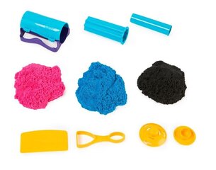 Kinetic Sand Tarvikkeet Kit Yllättäviä vaikutuksia hinta ja tiedot | Taide- ja askartelutarvikkeet | hobbyhall.fi