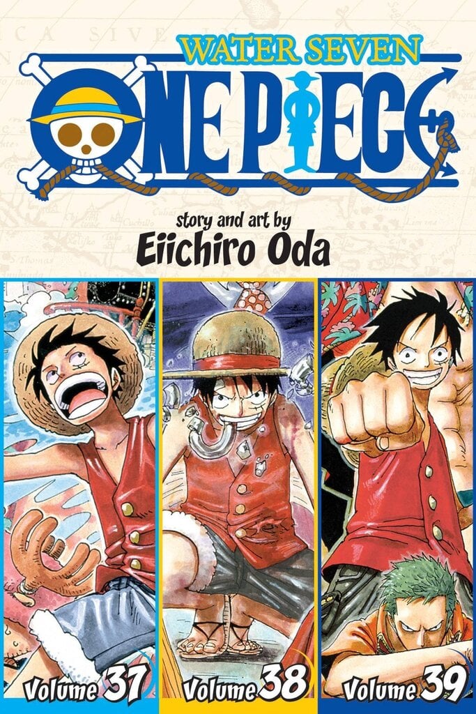 Sarjakuva Manga One piece Vol 13 3 in 1 hinta ja tiedot | Sarjakuvat | hobbyhall.fi