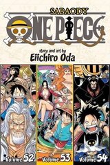 Sarjakuva Manga One piece Vol 18 3 in 1 hinta ja tiedot | Sarjakuvat | hobbyhall.fi