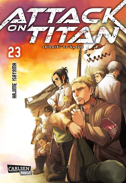 Sarjakuva Manga Attack on titan Vol 23