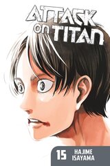 Sarjakuva Manga Attack on Titan Vol 15 hinta ja tiedot | Sarjakuvat | hobbyhall.fi