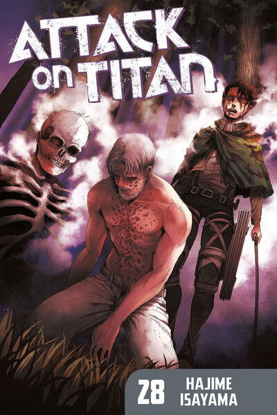 Sarjakuva Manga Attack on Titan Vol 28