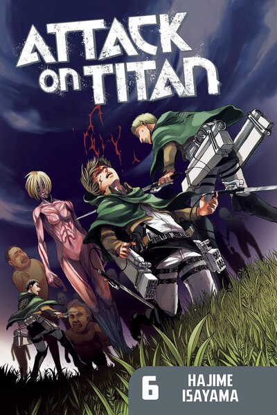 Sarjakuva Manga Attack on Titan Vol 6