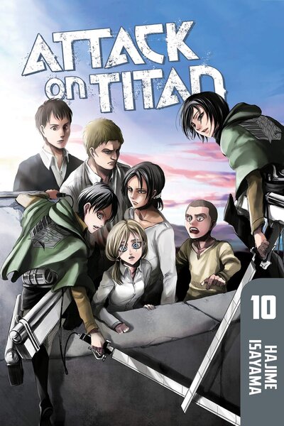 Sarjakuva Manga Attack on Titan Vol 10