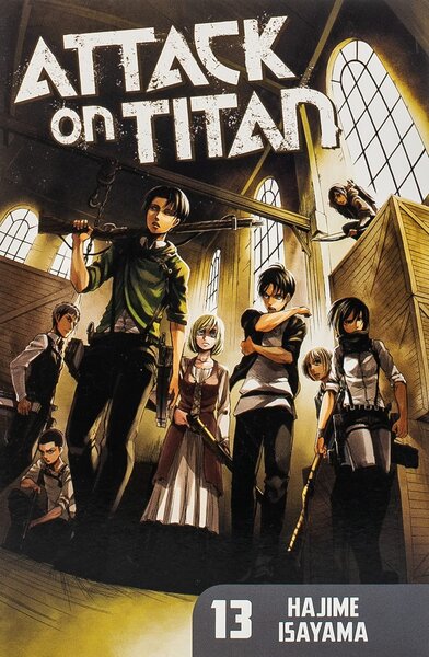 Sarjakuva Manga Attack on titan Vol 13