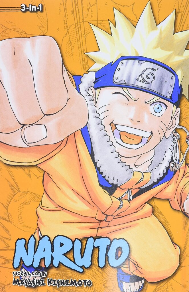 Sarjakuvat Manga Naruto 3in1 Vol. 7 hinta ja tiedot | Sarjakuvat | hobbyhall.fi