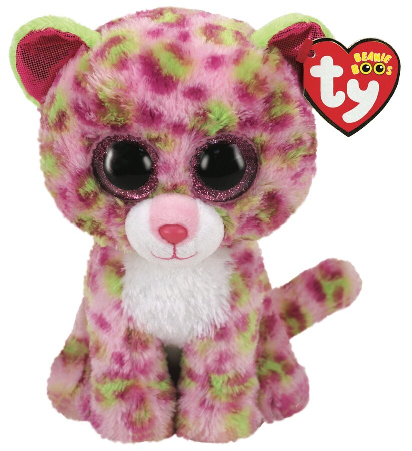 TY Beanie Boos vaaleanpunainen leopardi 15 cm hinta ja tiedot | Pehmolelut | hobbyhall.fi