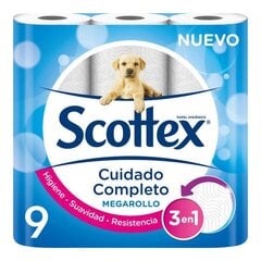 WC-paperi Rullide Scottex (9 kpl) hinta ja tiedot | Scottex Koti ja keittiö | hobbyhall.fi