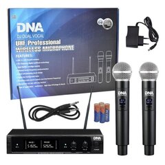 DNA DJ DUAL VOCAL langattomat laulumikrofonit hinta ja tiedot | DNA Professional Tietokoneet ja pelaaminen | hobbyhall.fi