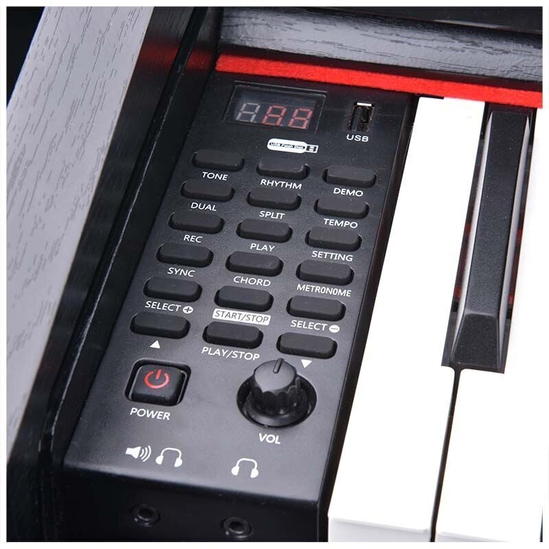 MAXSETBL-88 digitaalinen piano hinta ja tiedot | Kosketinsoittimet | hobbyhall.fi