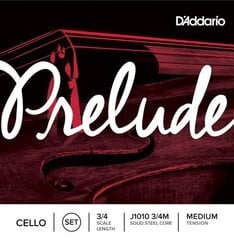 Kielet sellolle D'Addario Prelude J1010 3/4M hinta ja tiedot | D'Addario Soittimet | hobbyhall.fi