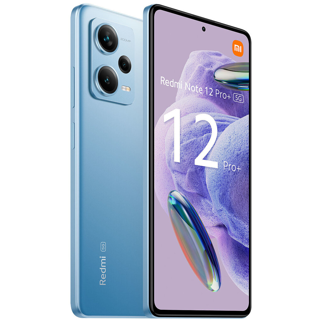 Xiaomi Redmi Note 12 Pro+ 5G 8/256GB Sky Blue hinta ja tiedot | Matkapuhelimet | hobbyhall.fi