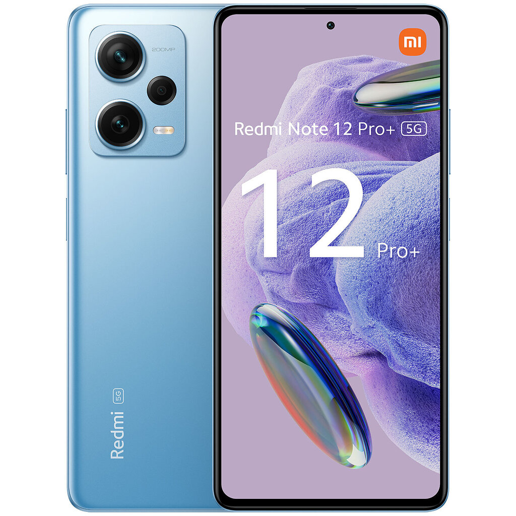 Xiaomi Redmi Note 12 Pro+ 5G 8/256GB Sky Blue hinta ja tiedot | Matkapuhelimet | hobbyhall.fi