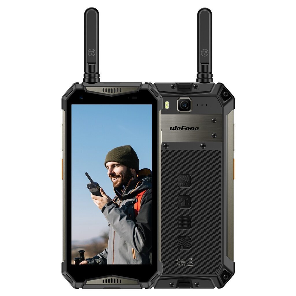 Ulefone Armor 20WT 12/256GB Black UF-PA20WT/BK hinta ja tiedot | Matkapuhelimet | hobbyhall.fi