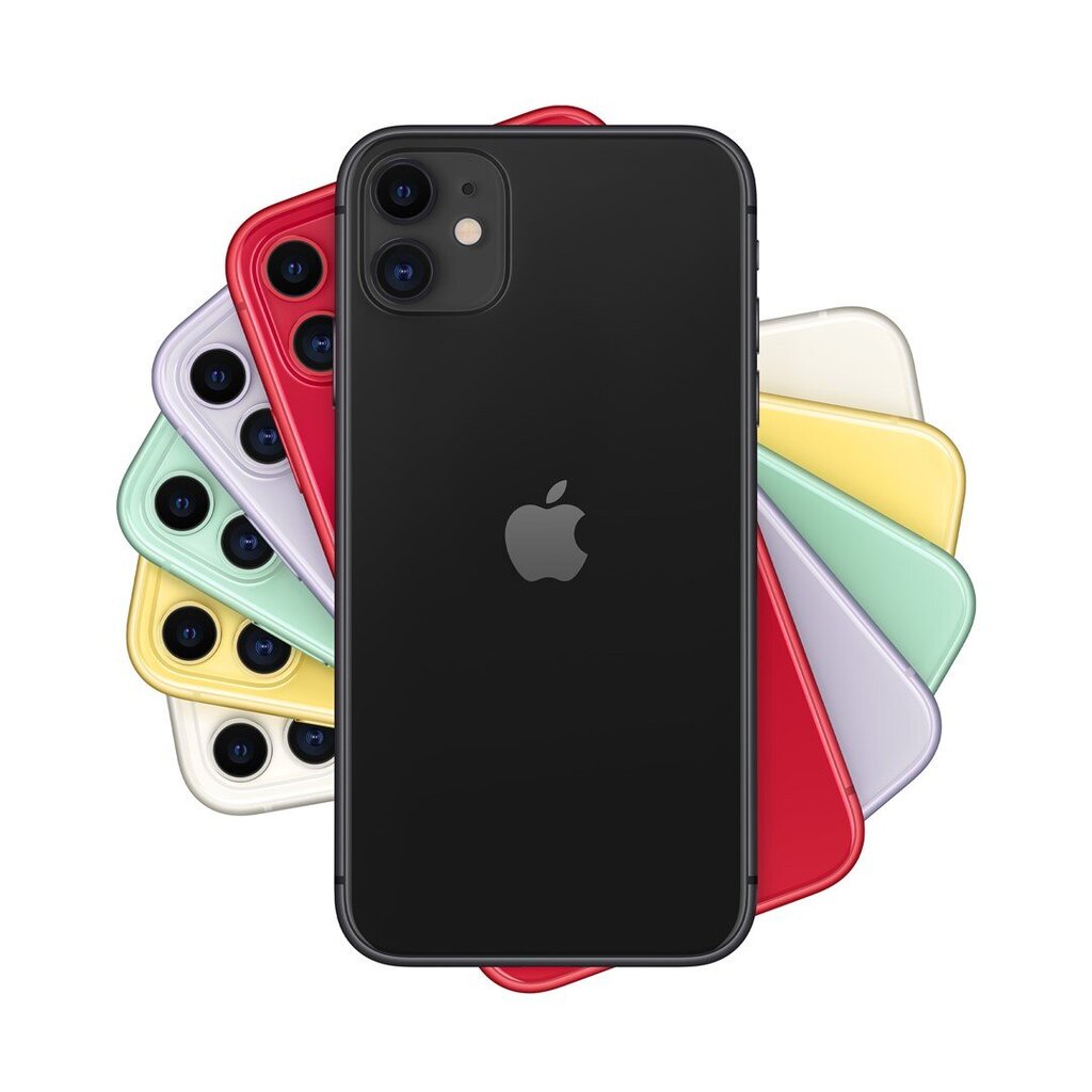 Apple iPhone 11 64GB Black MHDA3RM/A hinta ja tiedot | Matkapuhelimet | hobbyhall.fi