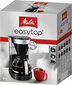 Melitta Easy Top II 1023-04 1050 W Mustan värinen sähkökäyttöinen kahvinkeitin hinta ja tiedot | Kahvinkeittimet ja kahvikoneet | hobbyhall.fi