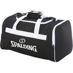 Urheilulaukku Spalding M, musta/valkoinen hinta ja tiedot | Spalding Lapset | hobbyhall.fi