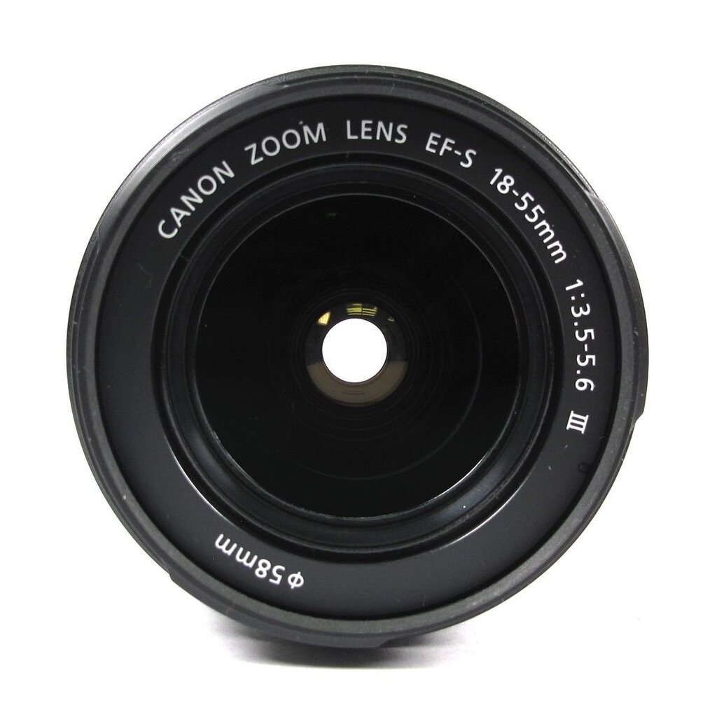 Canon EF-S 18-55 mm f/3.5-5.6 III, musta hinta ja tiedot | Objektiivit | hobbyhall.fi