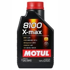Motul 8100 X-MAX, moottoriöljy, 0W40, 1L hinta ja tiedot | Moottoriöljyt | hobbyhall.fi