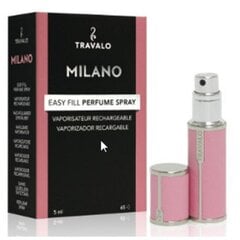 Travalo Milano - uudelleentäytettävä pullo 5 ml (vaaleanpunainen) hinta ja tiedot | Travalo Hajuvedet ja kosmetiikka | hobbyhall.fi