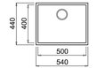 Pesuallas Teka Square 50.40TG musta hinta ja tiedot | Keittiöaltaat | hobbyhall.fi