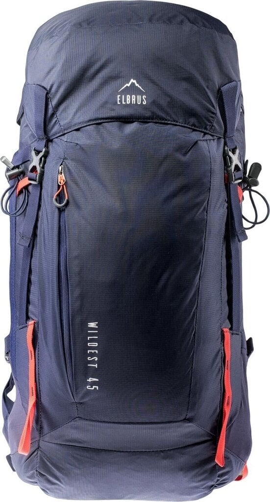 Matkarinkka Elbrus Wildest, 45 l, sininen hinta ja tiedot | Urheilukassit ja reput | hobbyhall.fi