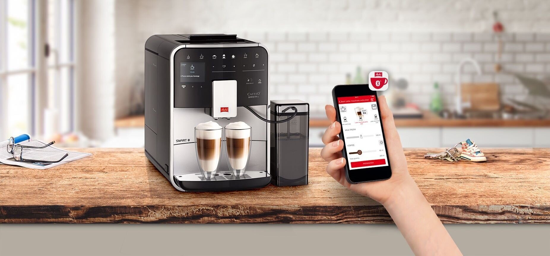 Melitta Barista Smart T espressokeitin 1.8 L hinta ja tiedot | Kahvinkeittimet ja kahvikoneet | hobbyhall.fi