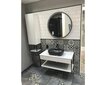 Kylpyhuonekaappi Fackelmann New York, valkoinen hinta ja tiedot | Kylpyhuonekaapit | hobbyhall.fi