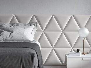 Cosmopolitan Design Majuro L2 -pehmeät seinäpaneelit, 3 kpl, valkoinen hinta ja tiedot | Pehmeät seinäpaneelit | hobbyhall.fi