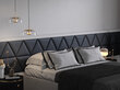 Cosmopolitan Design Majuro C4 -pehmeät seinäpaneelit, 3 kpl, harmaa hinta ja tiedot | Pehmeät seinäpaneelit | hobbyhall.fi