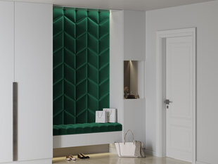 Kooko Home Attyla R7 -pehmeät seinäpaneelit, 3 kpl, vihreä hinta ja tiedot | Kooko Home Huonekalut ja sisustus | hobbyhall.fi